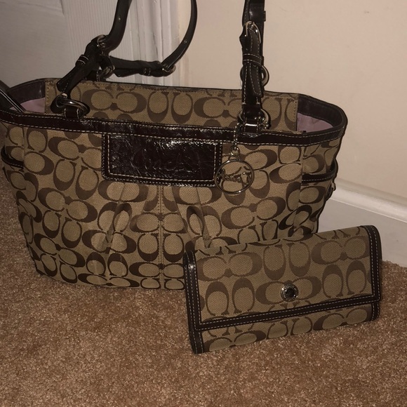 Coach Bags Coach Wallet And Purse Set Poshmark